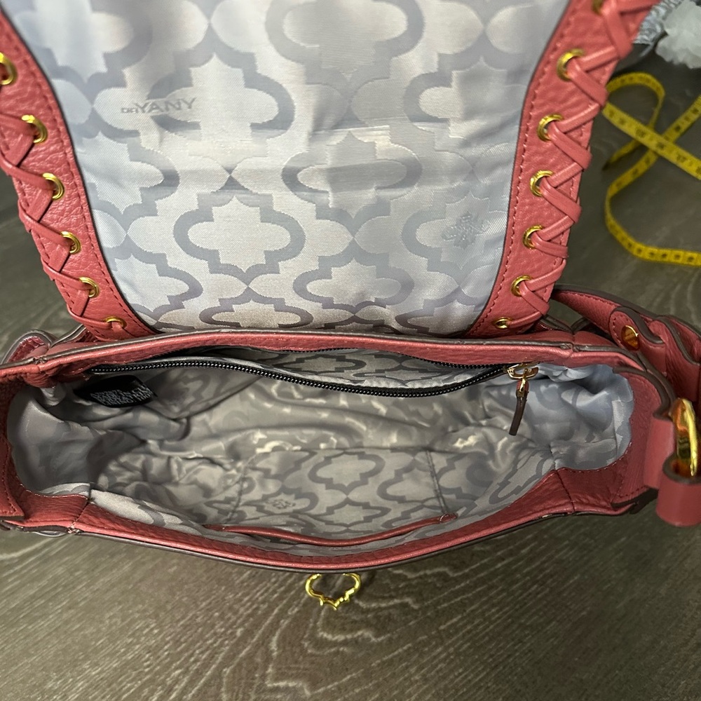 OrYANY Leather Shoulder Bag - Red - Picture 8 of 12